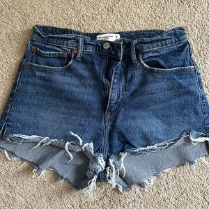 Abercrombie & Fitch Curve Love Mom Shorts